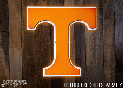 Tennessee Volunteers "T" 3D Vintage Metal Wall Art