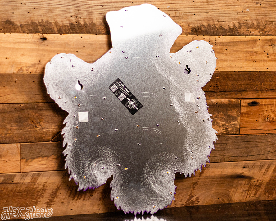 LSU VAULT Tiger 3D Vintage Metal Wall Art