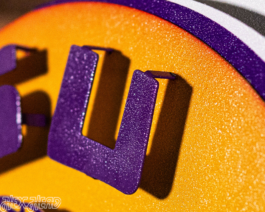 BLITZ COLLECTION - 8 LAYER LSU Tigers 3D Metal Wall Art