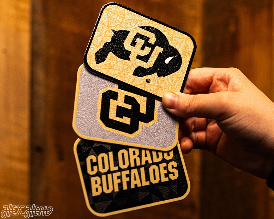 Colorado Buffaloes - SET of 3 Magnets