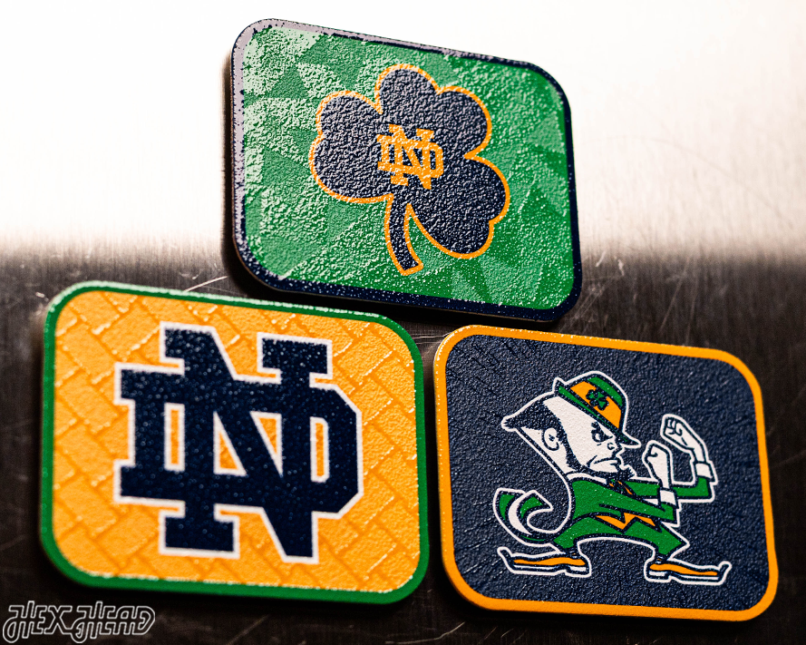 Notre Dame Fighting Irish - SET of 3 Magnets