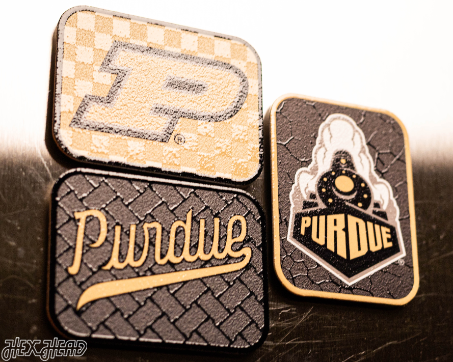 Purdue Boilermakers - SET of 3 Magnets