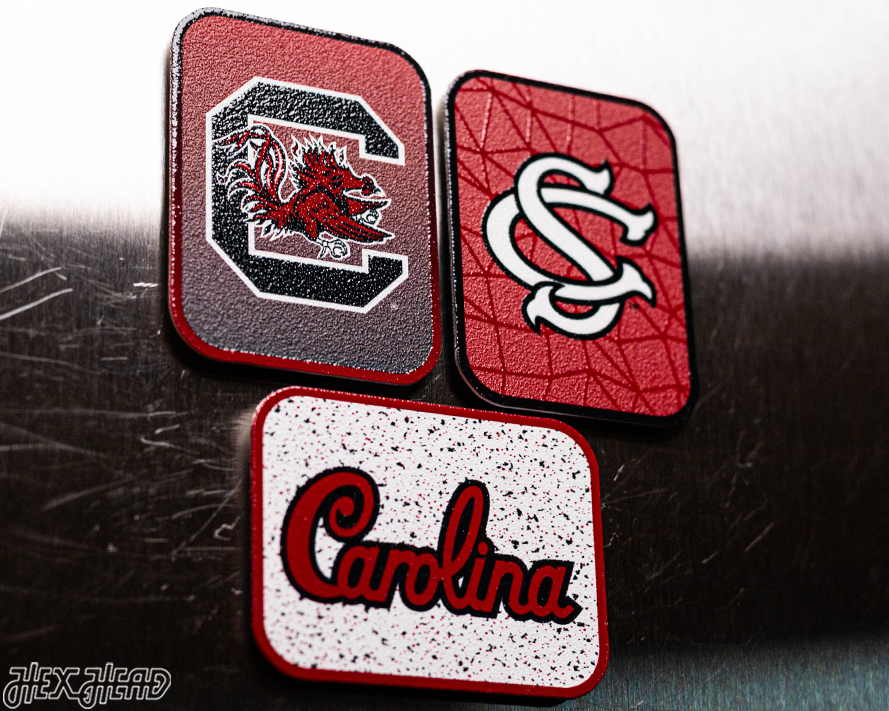 South Carolina Gamecocks - SET of 3 Magnets