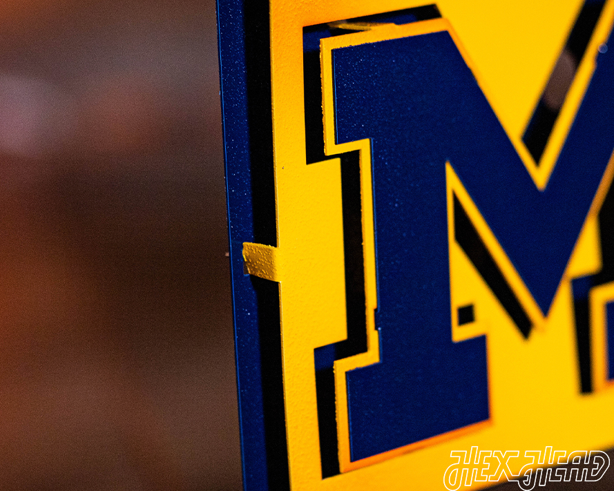 Michigan "GO BLUE!" 3D Metal Wall Art