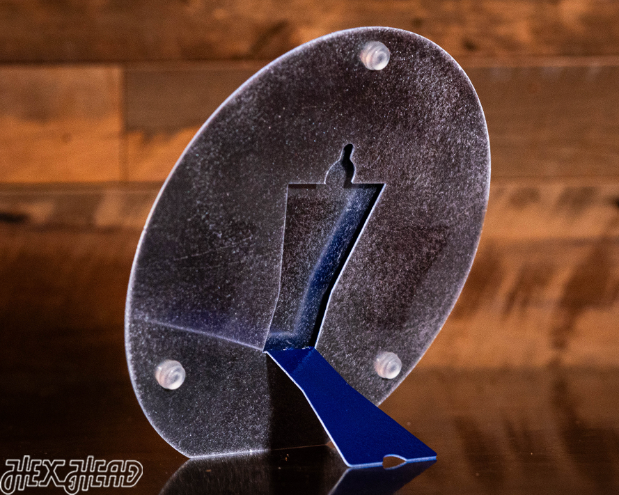 Texas Longhorns "Double Play" On the Shelf or on the Wall Art