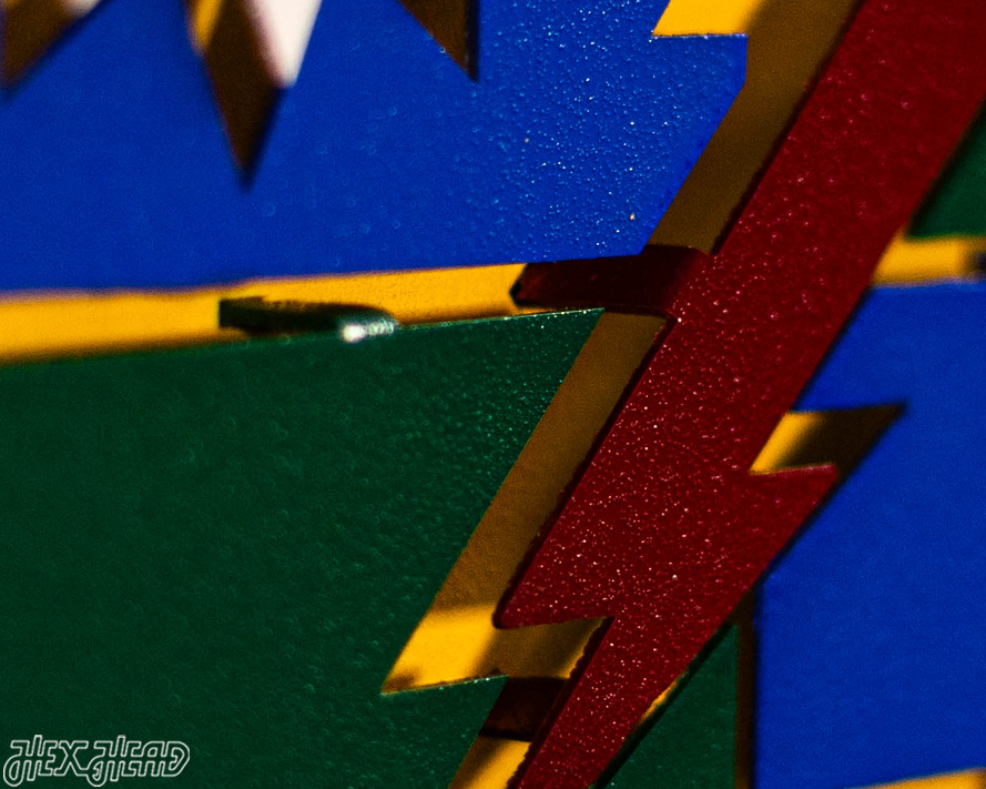 US Army 75th Regiment Rangers Shield 3D Vintage Metal Wall Art