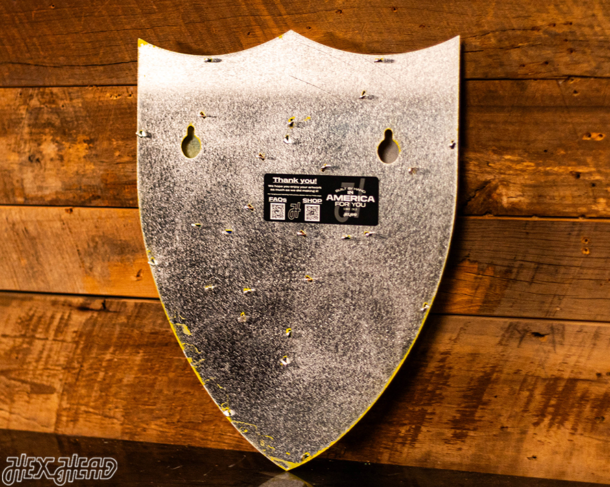 US Army 75th Regiment Rangers Shield 3D Vintage Metal Wall Art