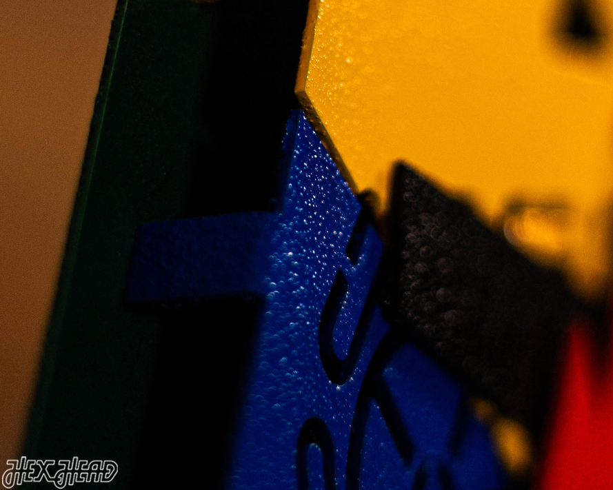 US Army 1st Armored Division "OLD IRONSIDES" 3D Metal Wall Art