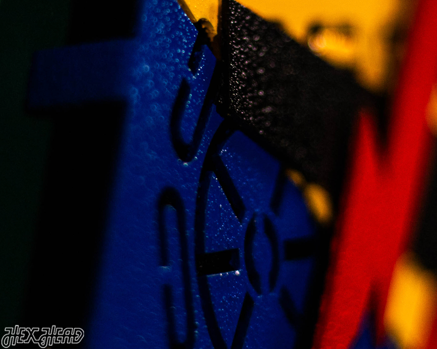 US Army 1st Armored Division "OLD IRONSIDES" 3D Metal Wall Art