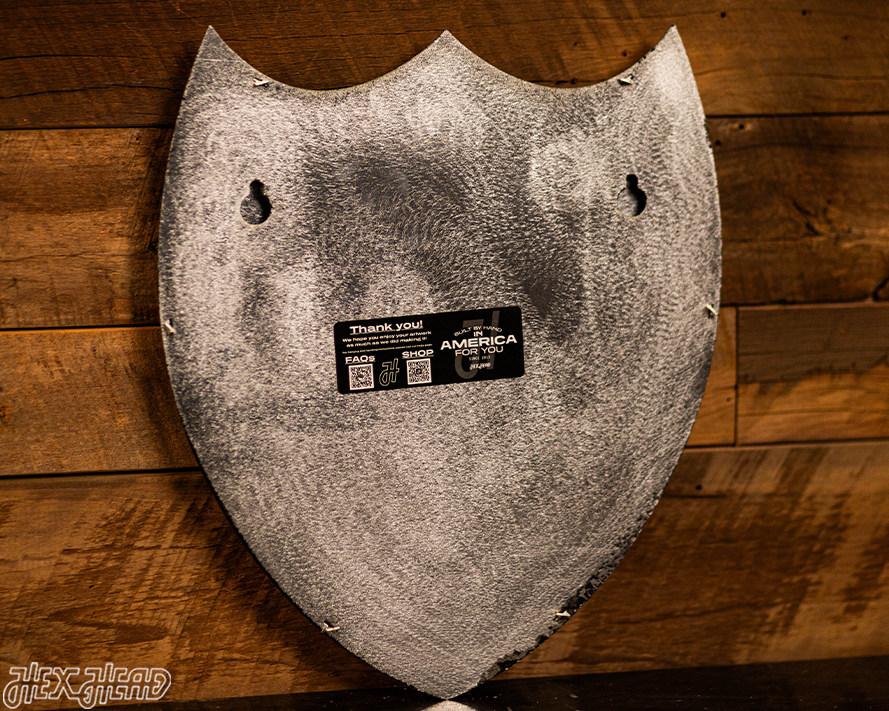 US Army 2nd Infantry Patch 3D Vintage Metal Wall Art