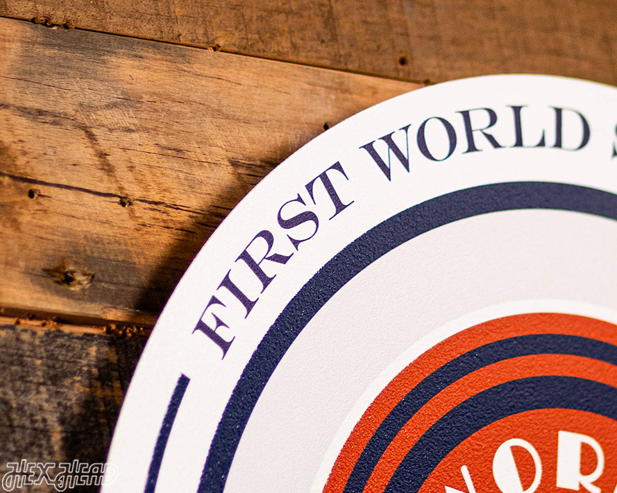 VARSITY Collection- SINGLE Layer 1935 World Series Detroit Tigers Metal Wall Art