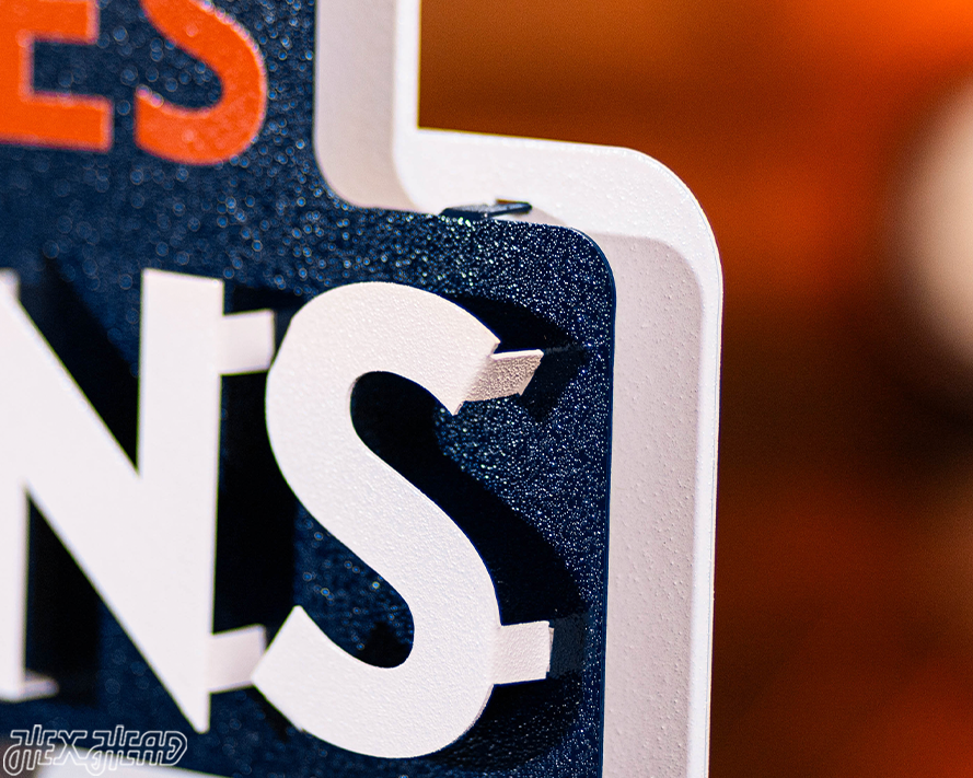 Houston Astros 2017 WORLD SERIES CHAMPIONS 3D Metal Wall Art