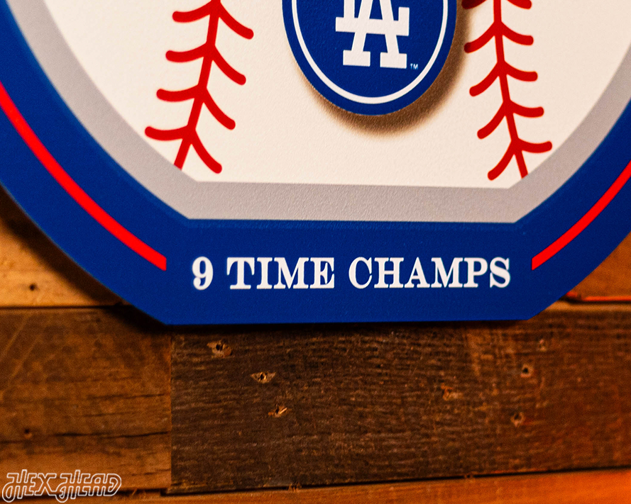 VARSITY Collection- SINGLE Layer Los Angeles Dodgers 2025 World Series Wall Art