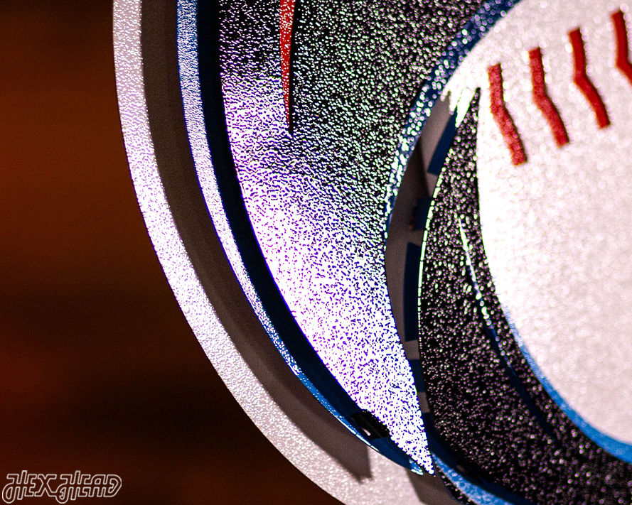 Miami Marlins 3D Vintage Metal Wall Art