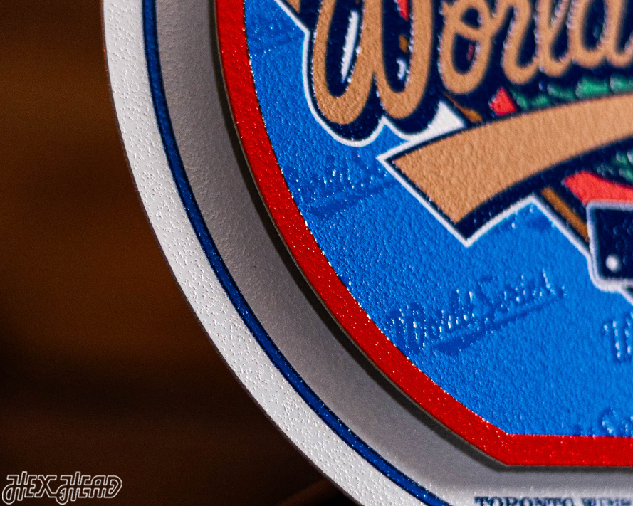 Toronto Blue Jays 1992 World Series "Double Play" On the Shelf or on the Wall Art