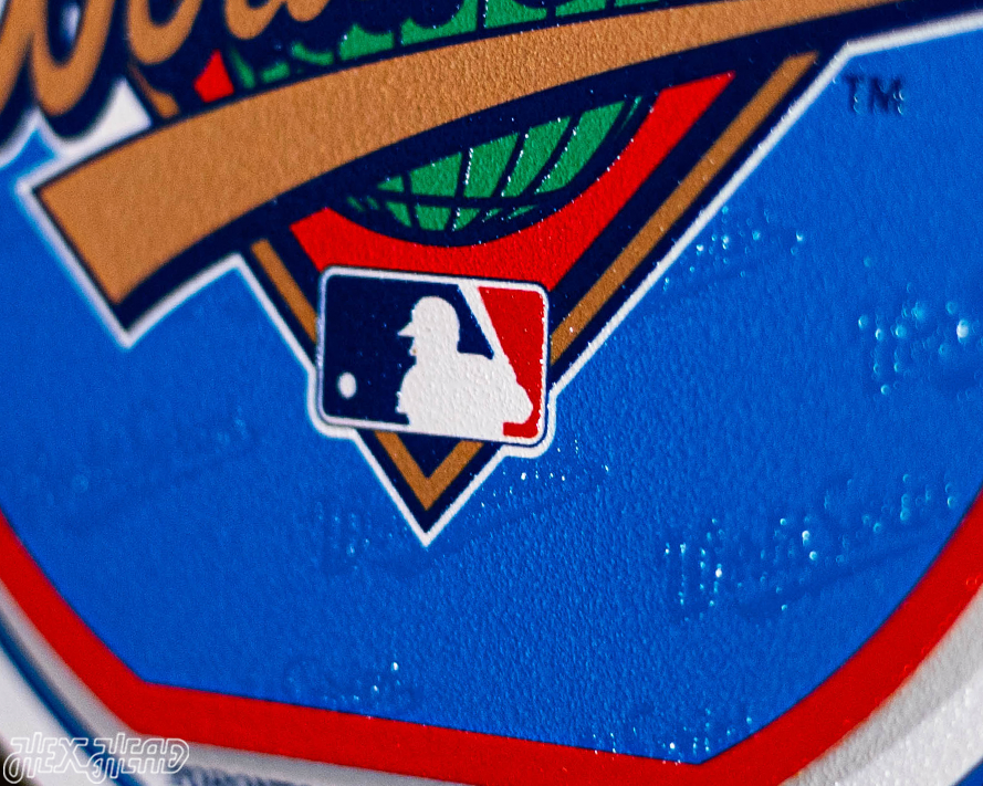 Toronto Blue Jays 1992 World Series "Double Play" On the Shelf or on the Wall Art