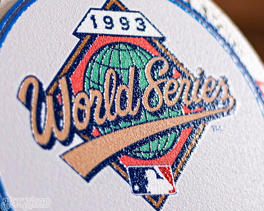 Toronto Blue Jays 1993 World Series "Double Play" On the Shelf or on the Wall Art