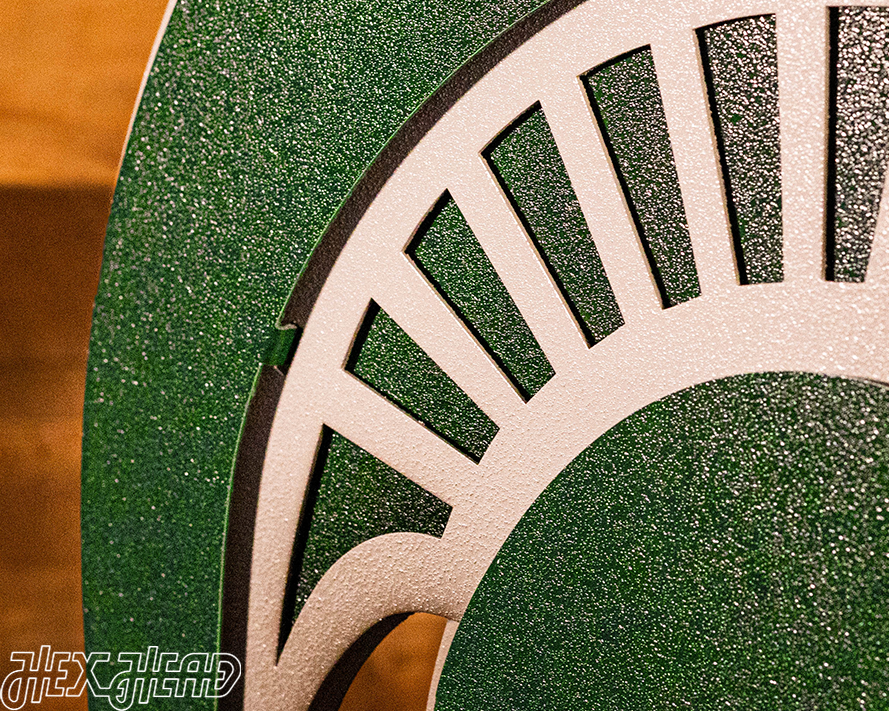 Michigan State "Spartan Helmet" 3D Vintage Metal Wall Art