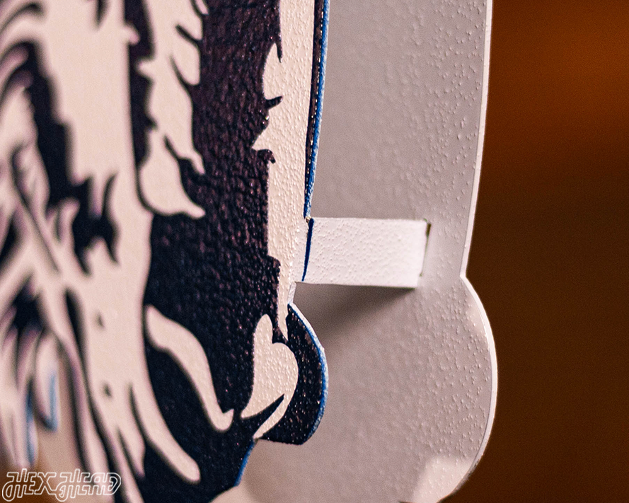 US Naval Academy "Jumping Goat" 3D Vintage Metal Wall Art