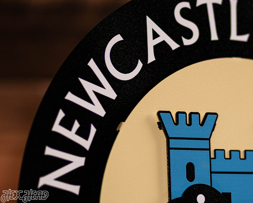 Newcastle United Football Club 3D Metal Wall Art