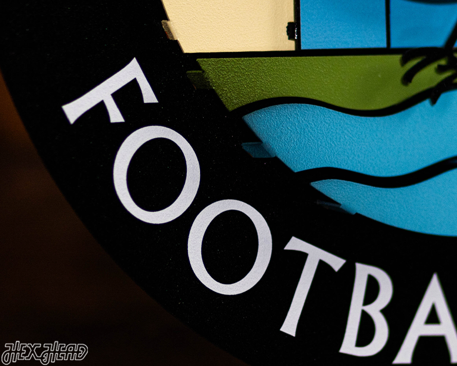 Newcastle United Football Club 3D Metal Wall Art