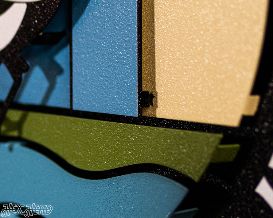 Newcastle United Football Club 3D Metal Wall Art