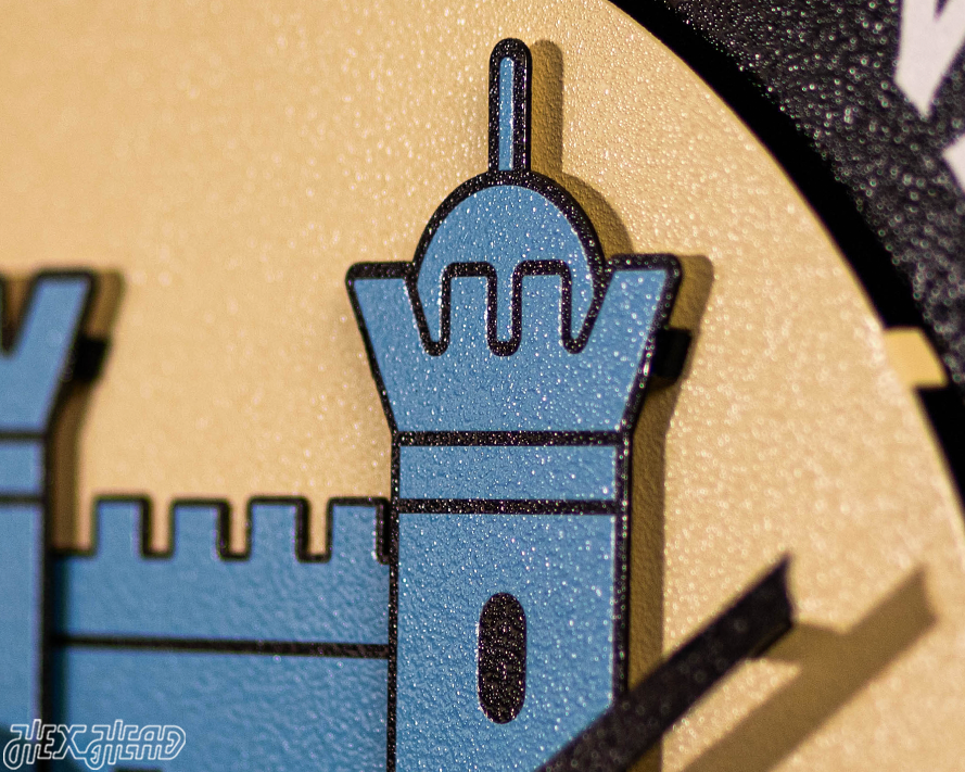 Newcastle United Football Club 3D Metal Wall Art