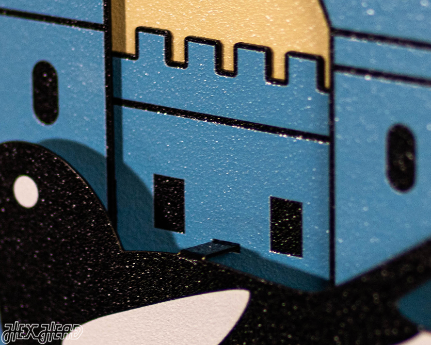 Newcastle United Football Club 3D Metal Wall Art