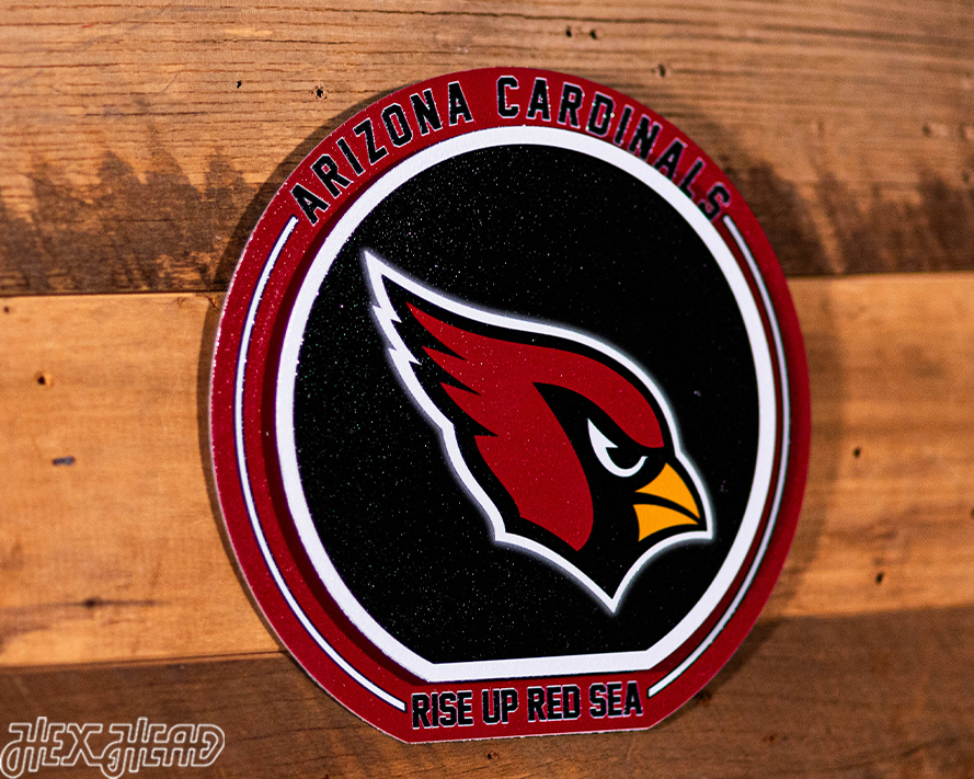 Arizona Cardinals "Double Play" On the Shelf or on the Wall Art