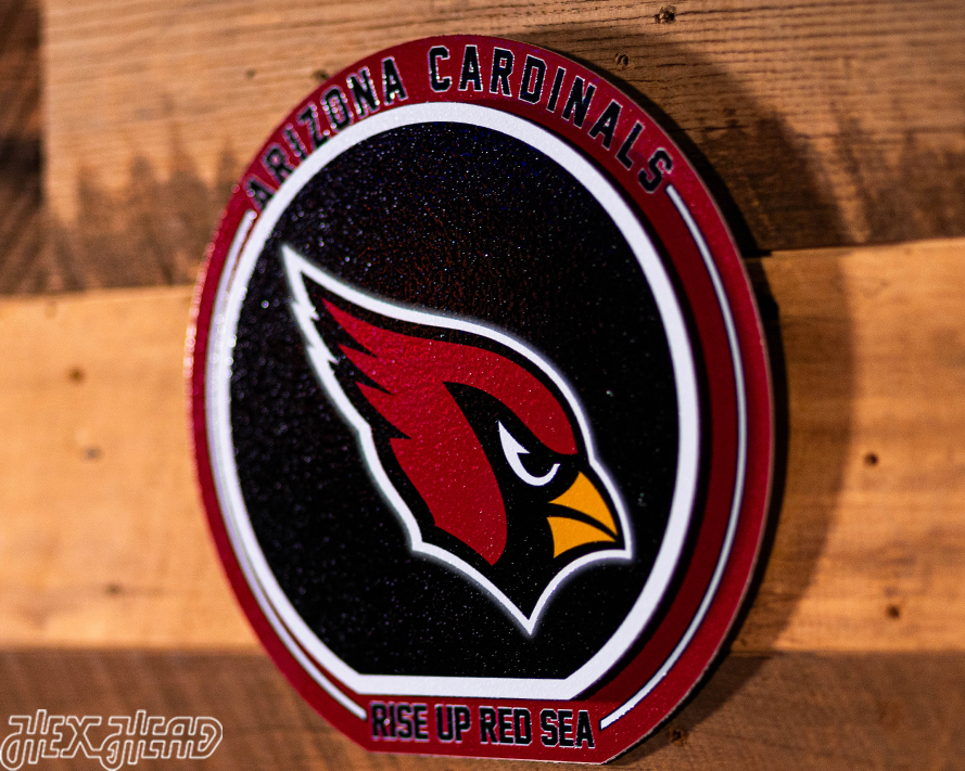 Arizona Cardinals "Double Play" On the Shelf or on the Wall Art