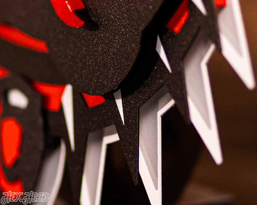 Cleveland Browns Bulldog Head 3D Metal Wall Art