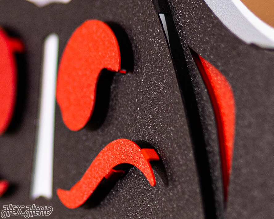 Cleveland Browns Bulldog Head 3D Metal Wall Art