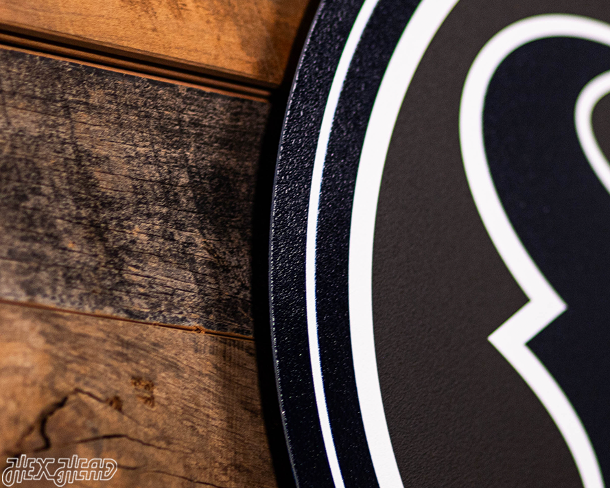 VARSITY Collection- Single Layer Houston Texans Metal Wall Art