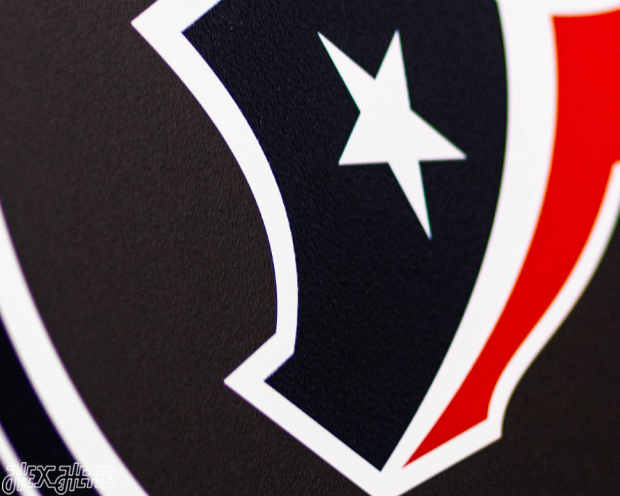 VARSITY Collection- Single Layer Houston Texans Metal Wall Art