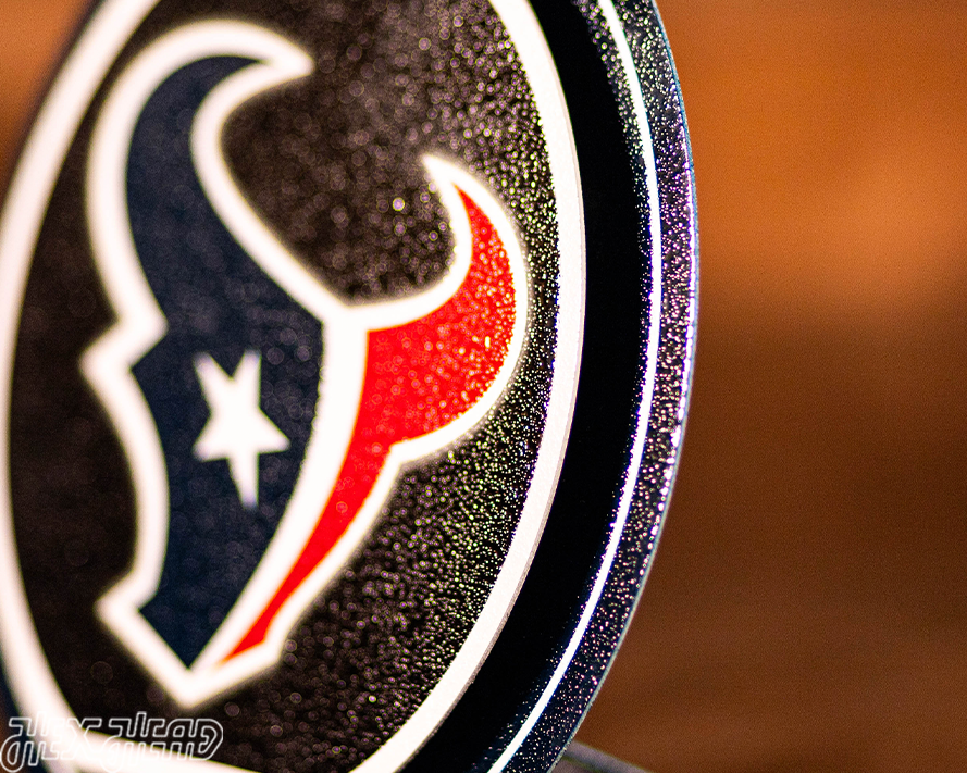 Houston Texans "Double Play" On the Shelf or on the Wall Art