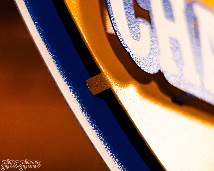 Chargers SHIELD 3D Vintage Metal Wall Art