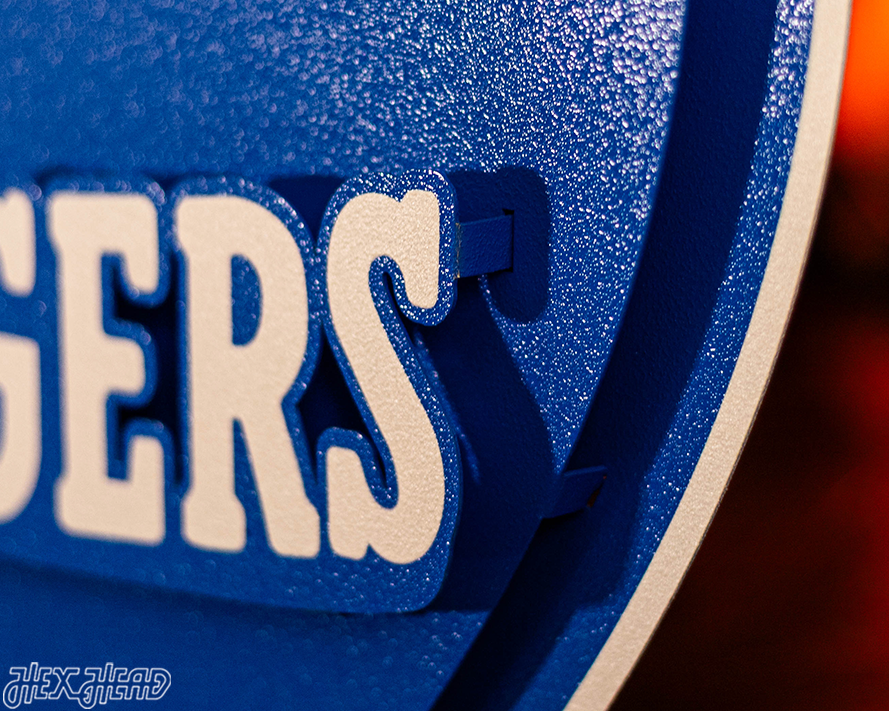 Chargers SHIELD 3D Vintage Metal Wall Art