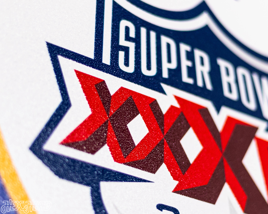 VARSITY Collection- Single Layer Los Angeles Rams Super Bowl XXXIV Metal Wall Art