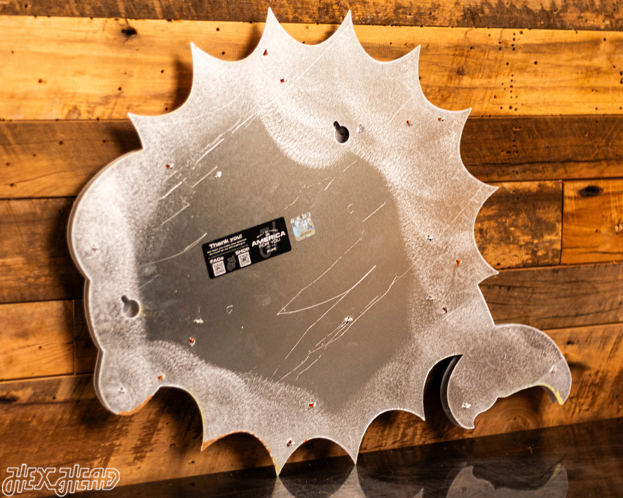 Miami Dolphins Throwback "1997" 3D Vintage Metal Wall Art