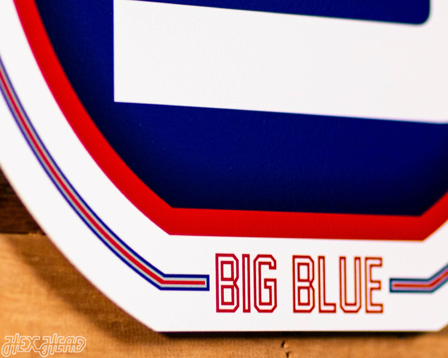 VARSITY Collection- Single Layer New York Giants Metal Wall Art