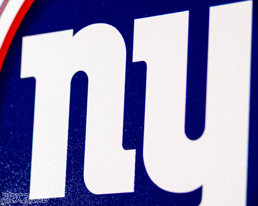 VARSITY Collection- Single Layer New York Giants Metal Wall Art