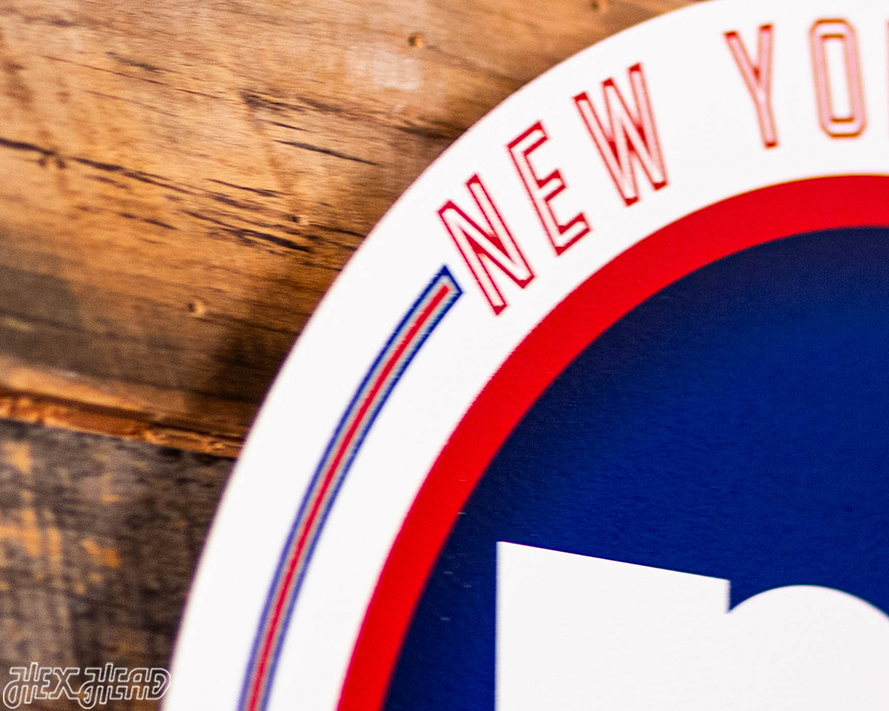 VARSITY Collection- Single Layer New York Giants Metal Wall Art