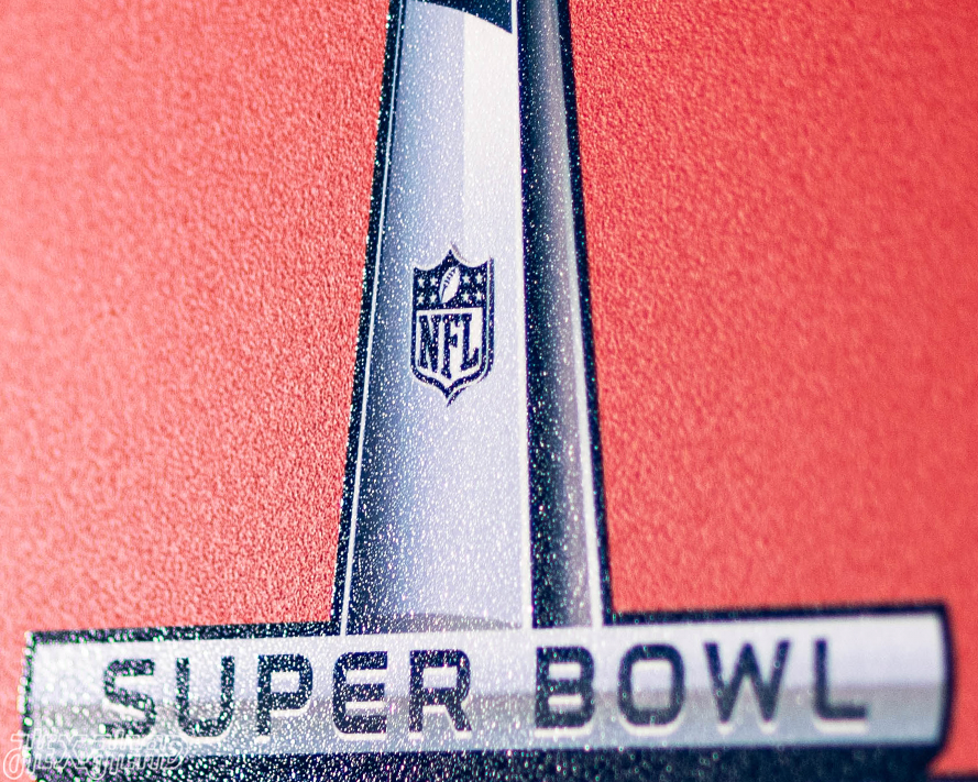 VARSITY Collection- Single Layer New York Giants Super Bowl XLVI Metal Wall Art