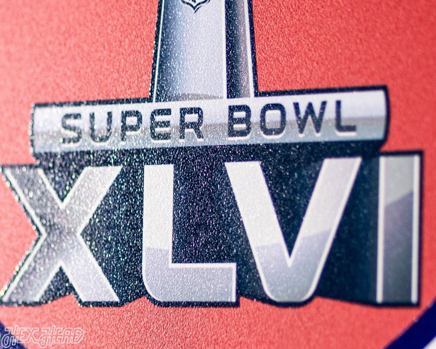 VARSITY Collection- Single Layer New York Giants Super Bowl XLVI Metal Wall Art