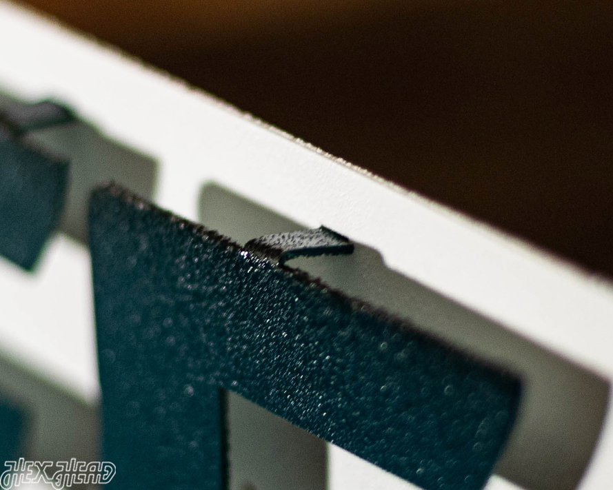 Philadelphia Eagles "EAGLES" 3D Vintage Metal Wall Art