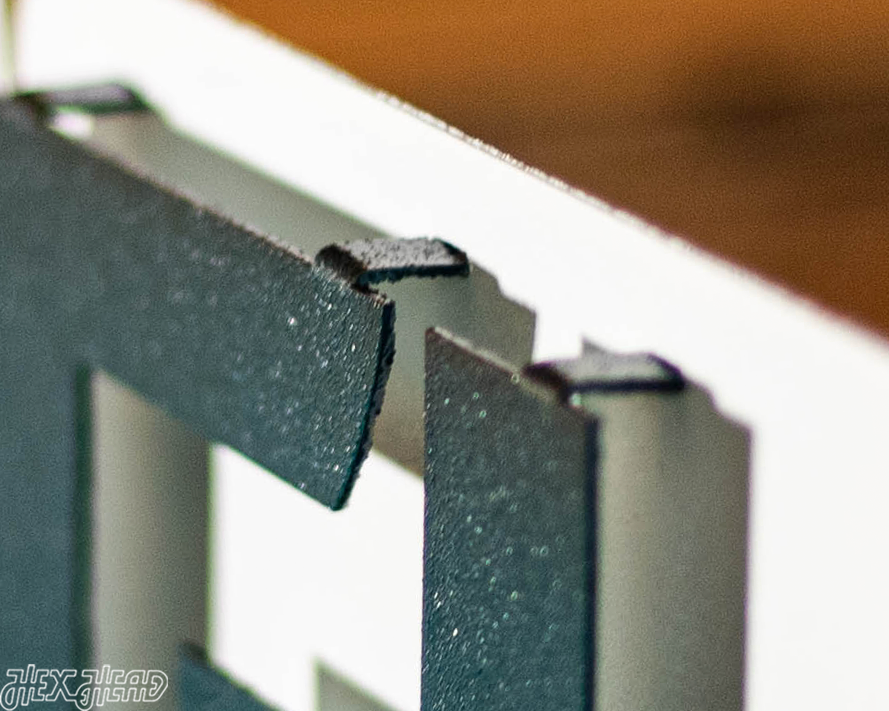 Philadelphia Eagles "EAGLES" 3D Vintage Metal Wall Art