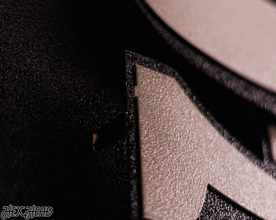 MONOCHROME - San Francisco 49ers "SF Oval" 3D Vintage Metal Wall Art