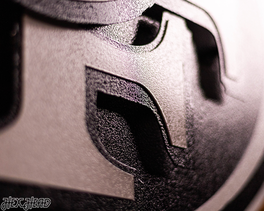 MONOCHROME - San Francisco 49ers "SF Oval" 3D Vintage Metal Wall Art