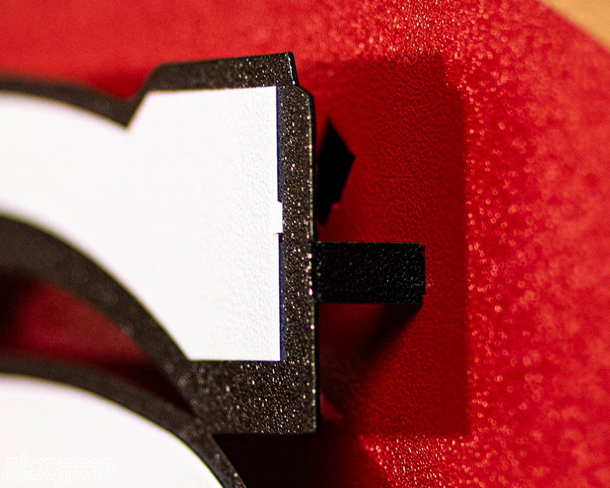 San Francisco 49ers "SF Oval" 3D Vintage Metal Wall Art