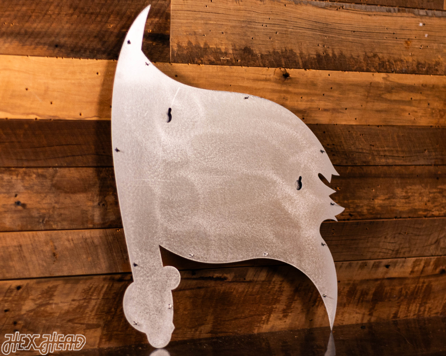 MONOCHROME - Tampa Bay Buccaneers "Buc's Jolly Roger Flag" 3D Vintage Metal Wall Art